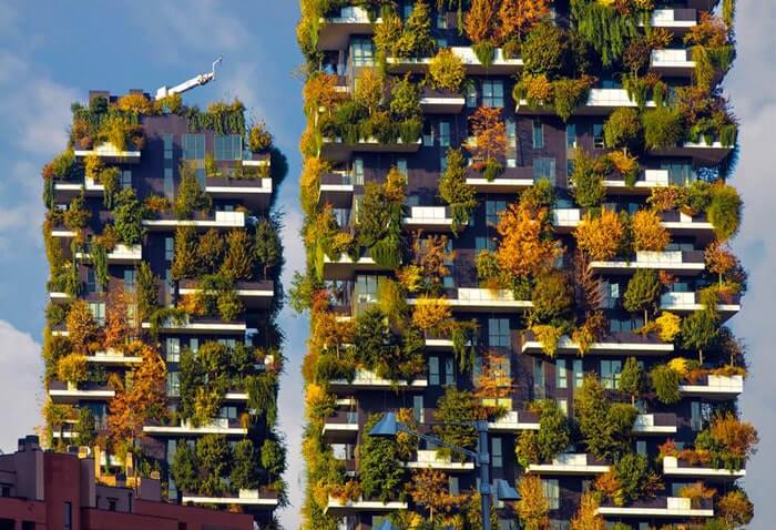 باخترسویپنتهاوس (Bosco Verticale) - میلان، ایتالیا