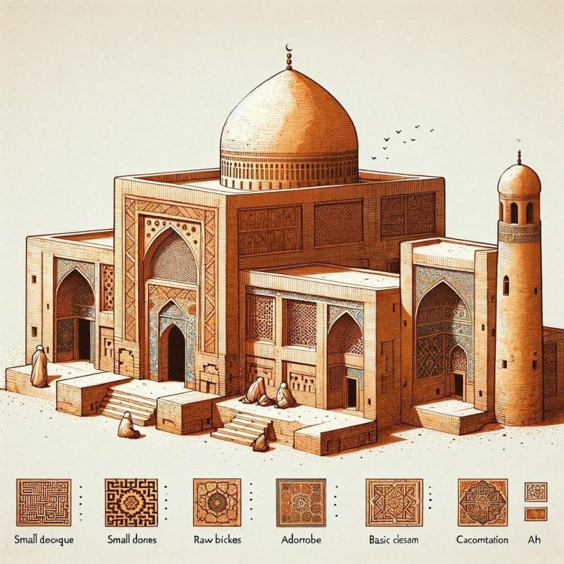 دوران آغازین معماری خراسانی (سده‌های 1 تا 3 هجری قمری)